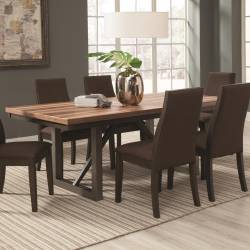 Spring Creek Dining Table with 18'' Extension Leaf